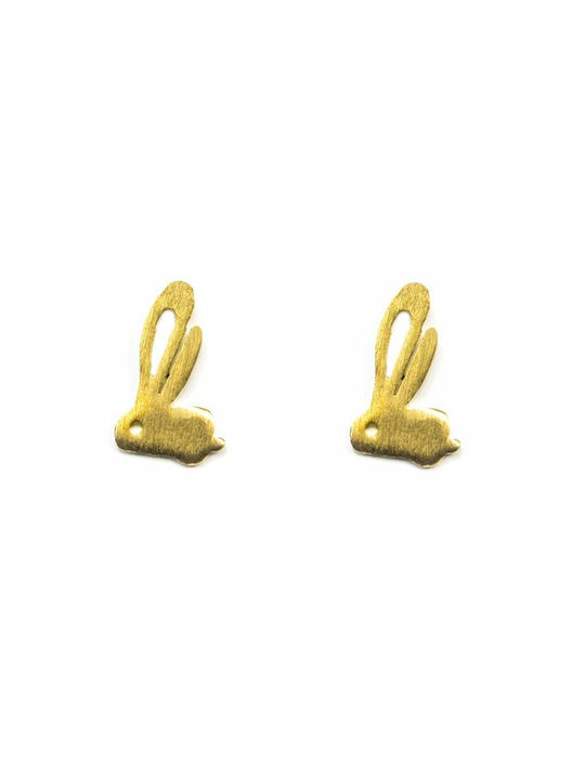 Earrings made of Silver Gold Plated