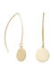 Earrings Pendants made of Gold 14K