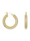 Earrings Hoops made of Gold 14K