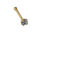Mertzios.gr Nasenpiercing Aus 9K Gold