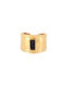 Women's Ring from Steel Gold Plated