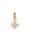 Rose Gold Cross 14K