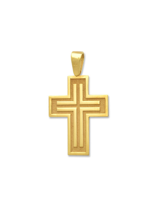 Damen Gold Kreuz 14K