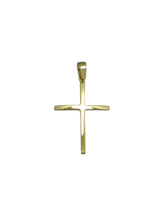 Femeiesc Aur Cruce 14K