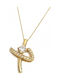 Gold Kreuz 14K mit Kette