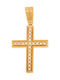 Abadianakis Damen Gold Kreuz 14K