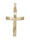 Herren Gold Kreuz 14K