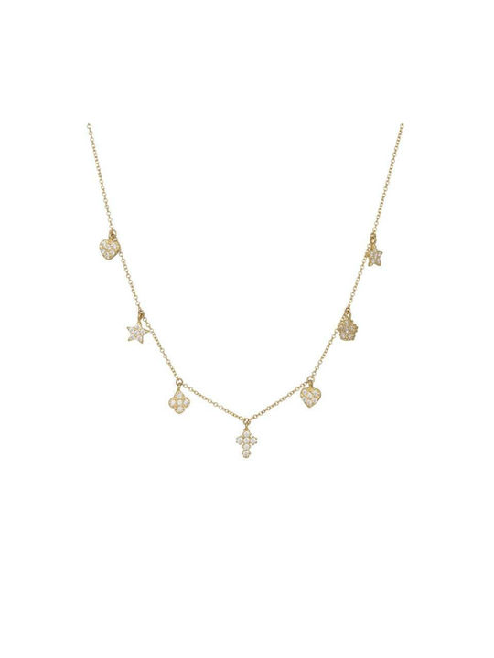 Women's Gold Cross 14K with Chain