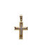 Damen Gold Kreuz 14K