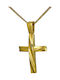 Men's Gold Cross 14K