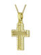 Femeiesc Aur Cruce 14K