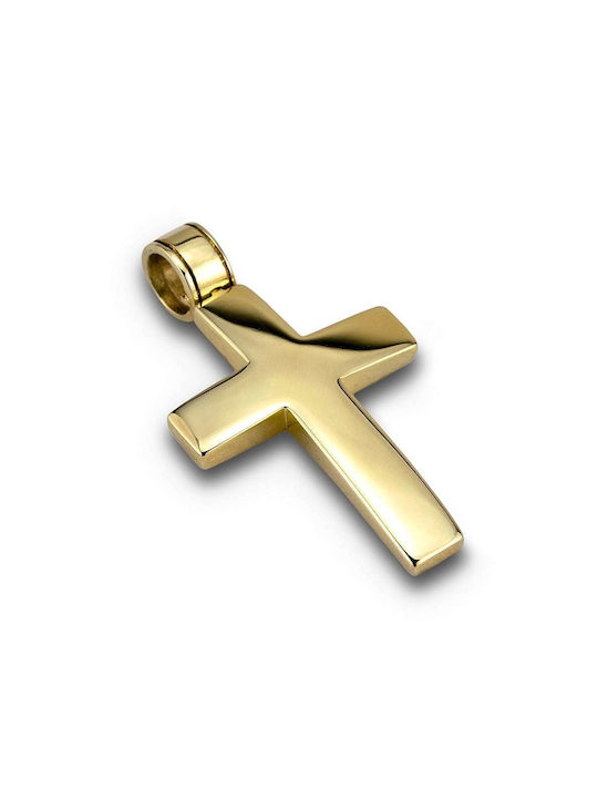 Herren Gold Kreuz 14K Goldsmith