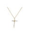 Women's Gold Cross 14K with Chain