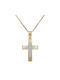 Women's Gold Cross 14K with Chain