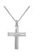 Damen Gold Kreuz 14K mit Kette