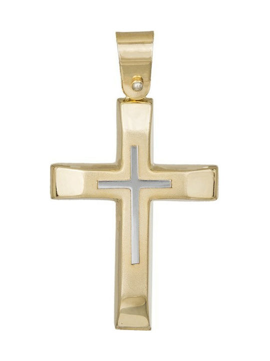 Herren Gold Kreuz 9K