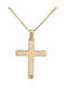 Men's Gold Cross 14K with Chain