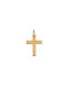 Gatsa Men's Gold Cross 14K