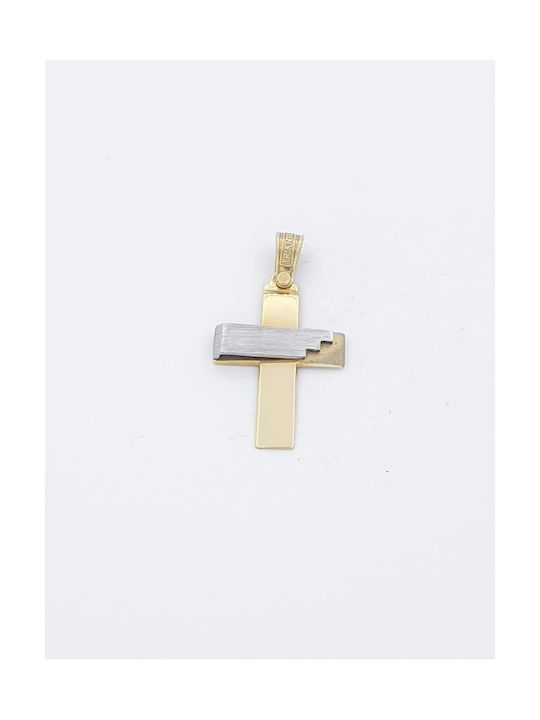 Kirkikosmima Men's Gold Cross 14K