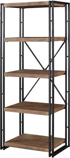 Bücherregal Braun 45x25x95cm