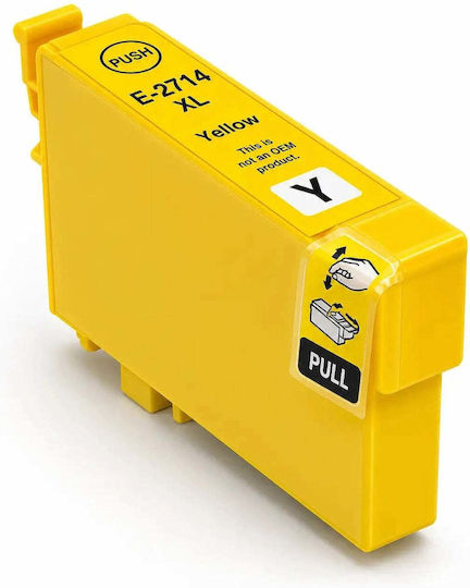 Cartuș de cerneală compatibil Epson 2714 27xl C13t271440 galben