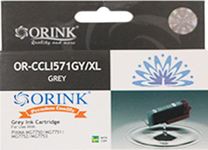 Orink Συμβατό Μελάνι Εκτυπωτή InkJet Canon 13ml Γκρι