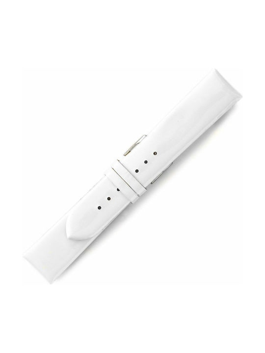 Leather Strap White 16mm