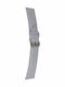 Mertzios.gr Leather Strap Gray 22mm
