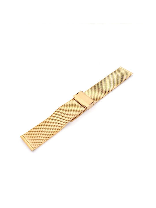 Metallic-Armband Gold