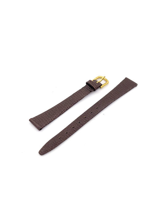 Leather Strap Brown 12mm