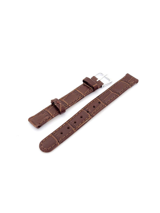 Leather Strap Brown 12mm