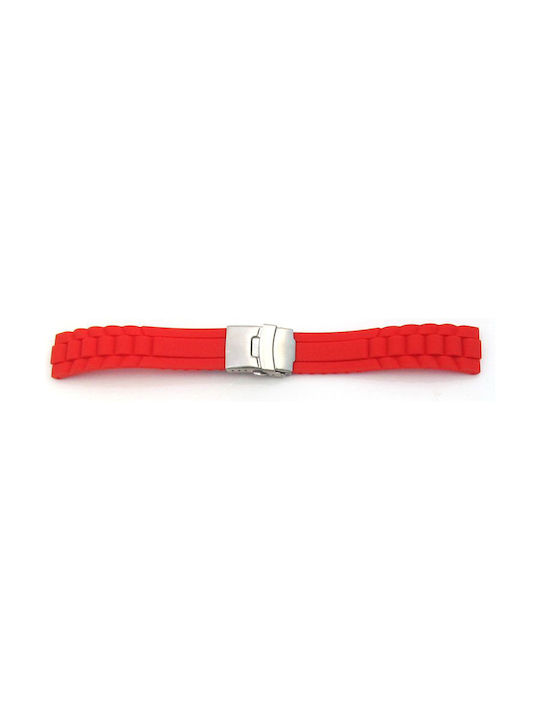 Gummi-Armband Rot 20mm