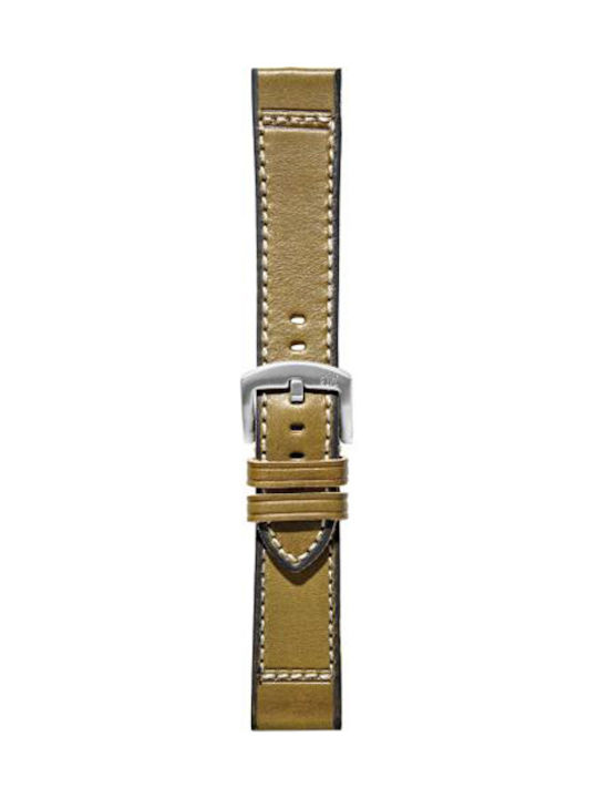 Morellato Mondrian Leather Strap Green 24mm