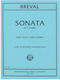 International Music Company Breval - Sonata In C Major Παρτιτούρα για Πιάνο