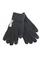Unisex Schwarz Gestrickt Handschuhe Berührung