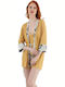Sevim Summer Women's Pyjama Set Yellow