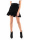 MY T Skirt Mini Envelope Skirt in Black color