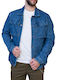 Huxley & Grace Men's Denim Jacket Navy Blue