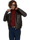 Vasco Lederjacke Winter Jacke Braun