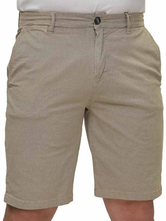 Garage Fifty5 Mens Ανδρική Βερμούδα Chino Μπεζ