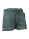 Sportliche Herren-Shorts Slim Fit Olivgrün