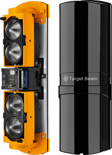 Wired Four-Beam Detector IP65 12-24V Scope 250m