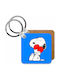 Keychain Snoopy Wooden