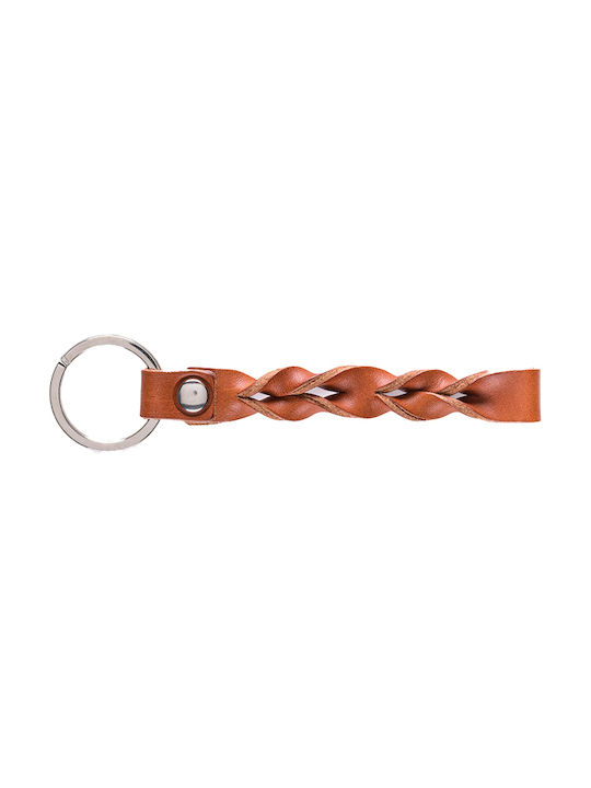 Keychain Leather Brown