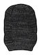 Beanie Unisex Beanie Knitted in Black color