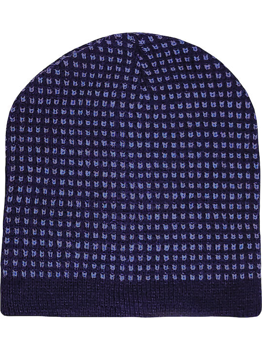Beanie Beanie Knitted in Blue color