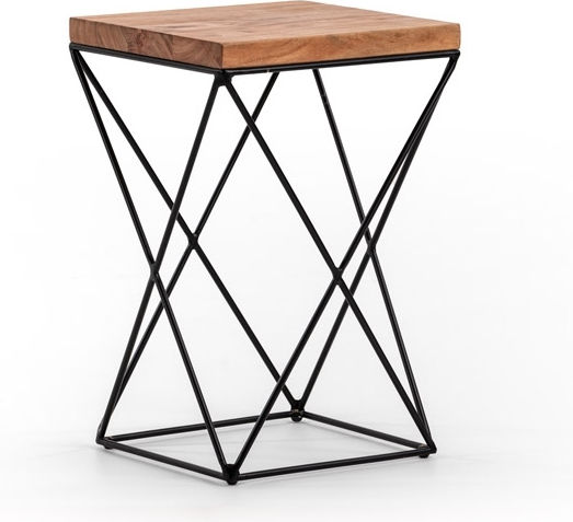 Beige Side Coffee Table