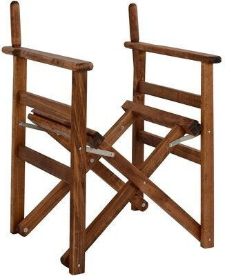Epiplo-Fos Wooden Director's Chair Skeleton 58x51x83.5cm Brown