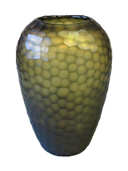 Glass Vase 23x23x34cm