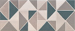 Pueblo Decor Taos Petrolio Kitchen Wall / Bathroom Matte Ceramic Tile 60x25cm Multicolour